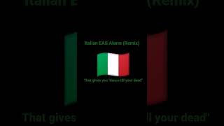 Italian EAS Alarm [upl. by Etteniotnna469]