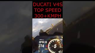 DUCATI V4S Top Speed 😍🔥 [upl. by Aara239]