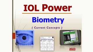 IOL Power Biometry 29 [upl. by Yentruok]