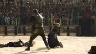 Game of Thrones Ser Jorah fights at the Great Pit [upl. by Everest39]