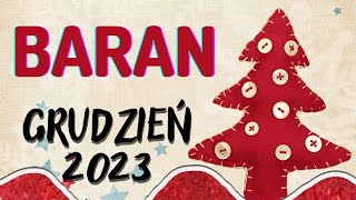 BARAN ♈GRUDZIEŃ 2023♈ prognoza Tarota 🍀ŁAP OKAZJĘ W LOT  PRZED TOBĄ SCHODY DO NIEBA🍀 [upl. by Notsej]