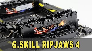 Review GSkill Ripjaws 4 DDR42800 CL16 16GB Kit  Unboxing amp Review German [upl. by Adnahcal]