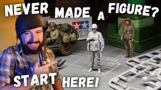 Building Your First Scale Model Figure  135 Model Kit Tutorial [upl. by Ifar]