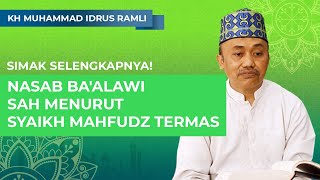 Nasab Baalawi Sah menurut Syaikh Mahfudz Termas [upl. by Enylecoj]