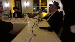 Farbrengen Gimmel Tammuz with Rav Pinson Montebello NY pt1Emunah amp The Rebbes Favorite Tefillah [upl. by Carlos]