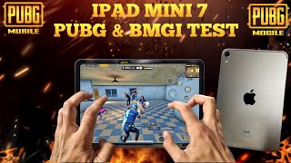 iPad mini 7 PUBG amp BGMI test 😱new iPad mini 7 PUBG amp BGMI graphics test 🥵 [upl. by Eenobe]