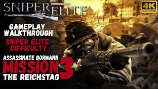 Sniper Elite 1 Mission 3  The ReichstagSniper Elite Difficulty 4K [upl. by Rodman]