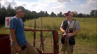 Cast N Blast outdoors shooting sporting clays at Dewitts [upl. by Assirram]