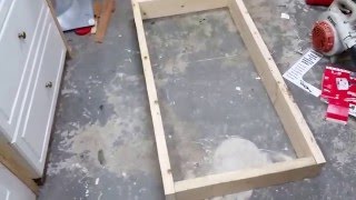 How To Build A Skylight Frame for a 2X4 Skylight [upl. by Euqcaj698]