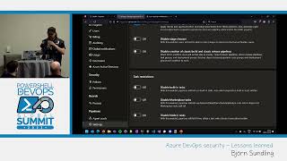 PowerShell Summit 2023 Azure DevOps security  Lessons learned by Björn Sundling [upl. by Thais370]