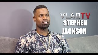 Stephen Jackson on Decision to Leave Spurs After Championship [upl. by Fillander47]