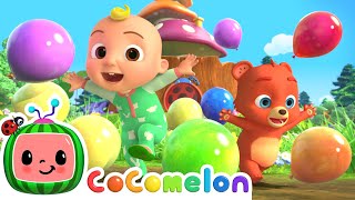 Animal Time Balloon Song  CoComelon Animal Time  Animals for Kids [upl. by Arremat]