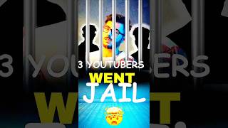 3 YouTubers Went Jail facts viralshorts [upl. by Eugirne]