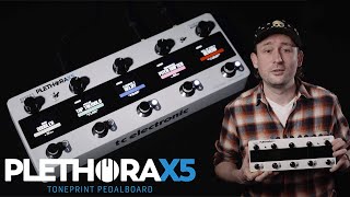 Plethora X5 TonePrint Pedalboard  Official Product Video [upl. by Oakes]