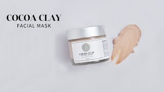 Cocoa Clay Facial Mask  Skincare Treatment [upl. by Galven909]