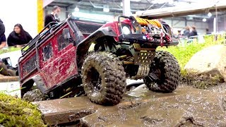 AWESOME RC SCALER amp CRAWLER I RC CRAWLER TRUCK TEAM KTM I EXTREM MUDDY CONDITIONS I INTERMODELLBAU [upl. by Raddi]