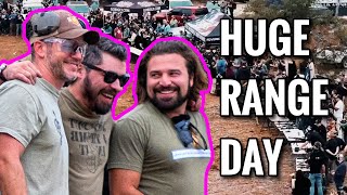 We Hosted the BIGGEST YouTuber Range Day EVER [upl. by Camm]