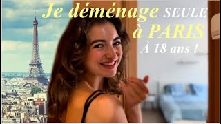 JE DÉMÉNAGE SEULE À PARIS À 18 ANS [upl. by Anahsar]