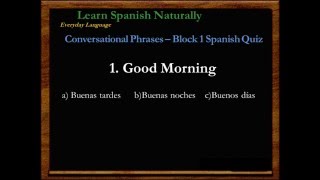 Spanish Quiz  Spanish Lessons  Review  learn spanish  free Spanish  español gratis [upl. by Norvin]