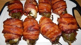 Jalapeno Poppers  How To Make Armadillo Eggs [upl. by Aiciles]