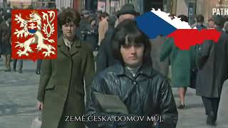 National Anthem of Czechoslovakia 19181992 quotKde domov můjquot and quotNad Tatrou sa blýskaquot [upl. by Jeddy691]