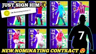 The New Nominating Contract You Need 🔥 Nominating Contract Rice  eFootball 24 [upl. by Packton]