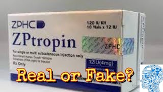 ZPHC ZPtrop 80 16IU Vial 53mg 80IU KIT is it real or fake Review [upl. by Airoled]