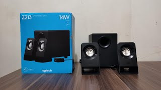 Logitech Z213 21 Speaker Quick Unboxing [upl. by Sidoney261]