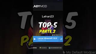 Top 5 Mejores Clientes con Launcher de Minecraft 121  Parte 2 minecraft fyp [upl. by Millar]