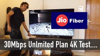 New Jio Fiber 30Mbps Unlimited Plan Tested Wow or Meh [upl. by Origra]