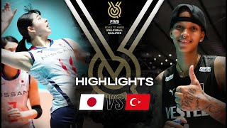 🇯🇵 JPN vs 🇹🇷 TUR  Highlights  Womens OQT 2023 [upl. by Pavior]