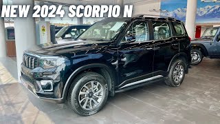 NEW 2024 Scorpio N  New Updates 🔥 4x4 MT Z8L  2454 Lakhs [upl. by Droflim73]