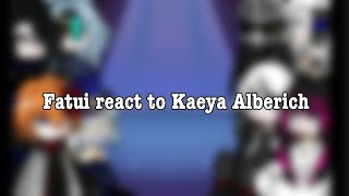 Fatui react to Kaeya Alberich  No Ships  AU  short [upl. by Amity]