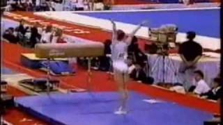 Svetlana Boginskaya 1991 Worlds AA Vault [upl. by Aneeras221]