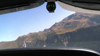 Altiport Courchevel approach and Landing HD [upl. by Leggett428]