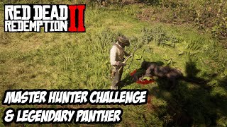 RDR2  TIPS RDR2  MASTER HUNTER CHALLENGE DAN LEGENDARY PANTHER [upl. by Snoddy]