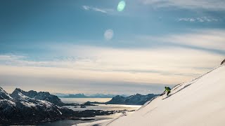 Skitouren in Norwegen auf den Lofoten [upl. by Nirehtac]