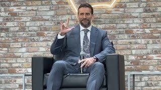 FULL CM PUNK INTERVIEW LIVE  FANATICS FEST NYC 81724 [upl. by Maiga]