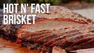 How To Grill Brisket Fast  Hot N Fast Brisket on a Grilla Pellet Grill  Grilla Grills [upl. by Babbette177]