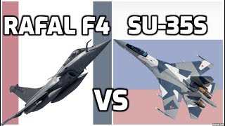 Rafal F4 protiv Su35S Comparison Rafale Vs Russian Su35 [upl. by Vanni922]