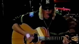 WarrantJani Lane  quotHeavenquot Jan 1999 Acoustic Pro Shot Hollywood CA [upl. by Enneiluj]