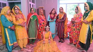 Haldi Ceremony  Prabh Kaur Marriage  Punjabi Culture Wedding  Boliyan [upl. by Talbott]