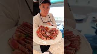 Day in the Life Yacht Chef PART 2 belowdeck yacht chef crew yachtie food cooking [upl. by Westleigh834]