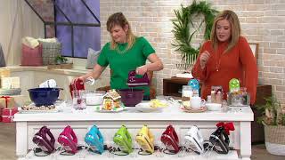 KitchenAid 5Speed Ultra Power Hand Mixer w Pro Wire Whisk on QVC [upl. by Nabatse]