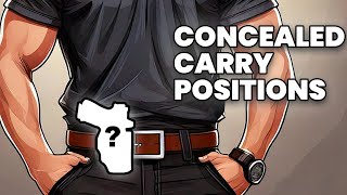 9 Concealed carry positions 6 unusual ones [upl. by Maud]