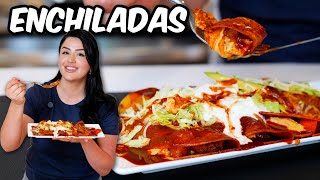 Enchilada Recipe Video  Veg Enchiladas  How to Make Enchiladas  Mexican Food [upl. by Hathcock]