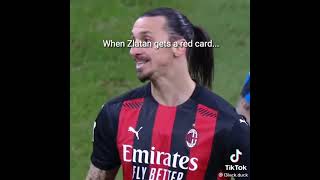 ref gets sent off after red carding zlatan [upl. by Michaeline]