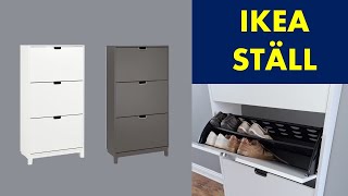 How to assemble Ikea shoe cabinet [upl. by Amando449]