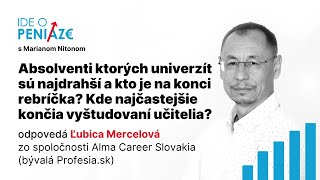 Absolventi ktorých univerzít sú najdrahší Kde najčastejšie končia vyštudovaní učitelia [upl. by Hibbitts]