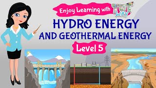 Hydro Energy and Geothermal Energy  Science  Grade5  TutWay [upl. by Paine]